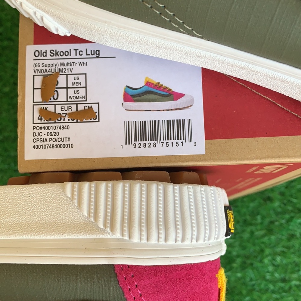 VANS OLD SKOOL TC LUG 66 SUPPLY Multi/Tr Wht MEN’S - Picture 17 of 17